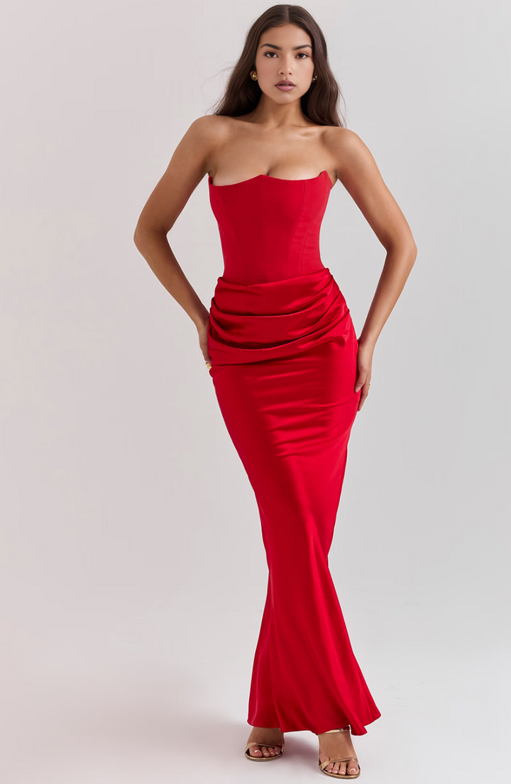Eden | Robe en Satin Poli