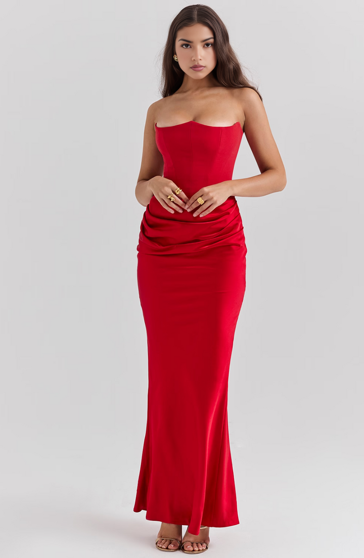 Eden | Robe en Satin Poli