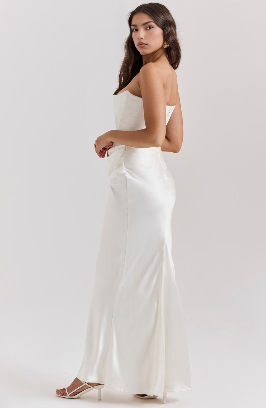 Eden | Robe en Satin Poli