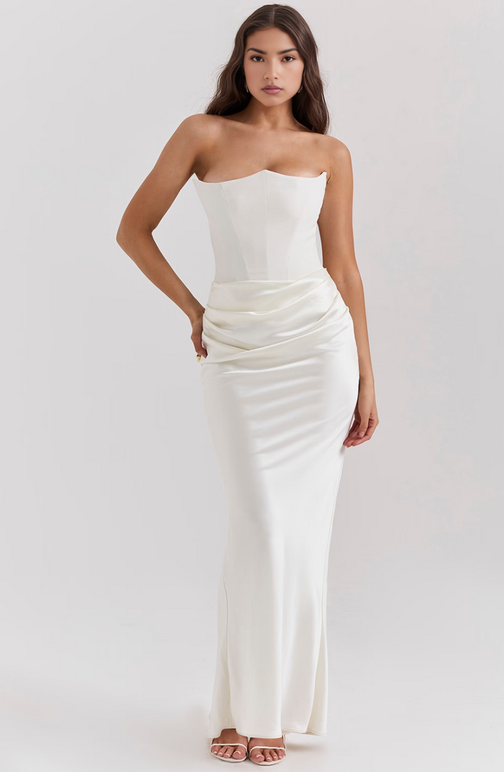 Eden | Robe en Satin Poli