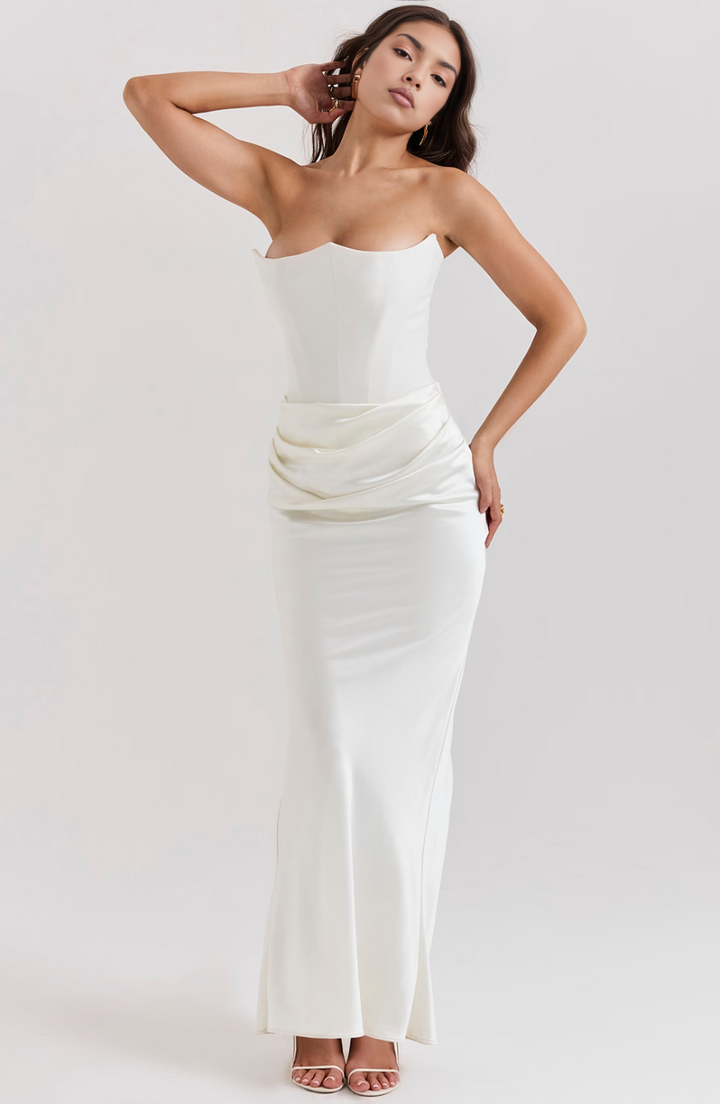 Eden | Robe en Satin Poli