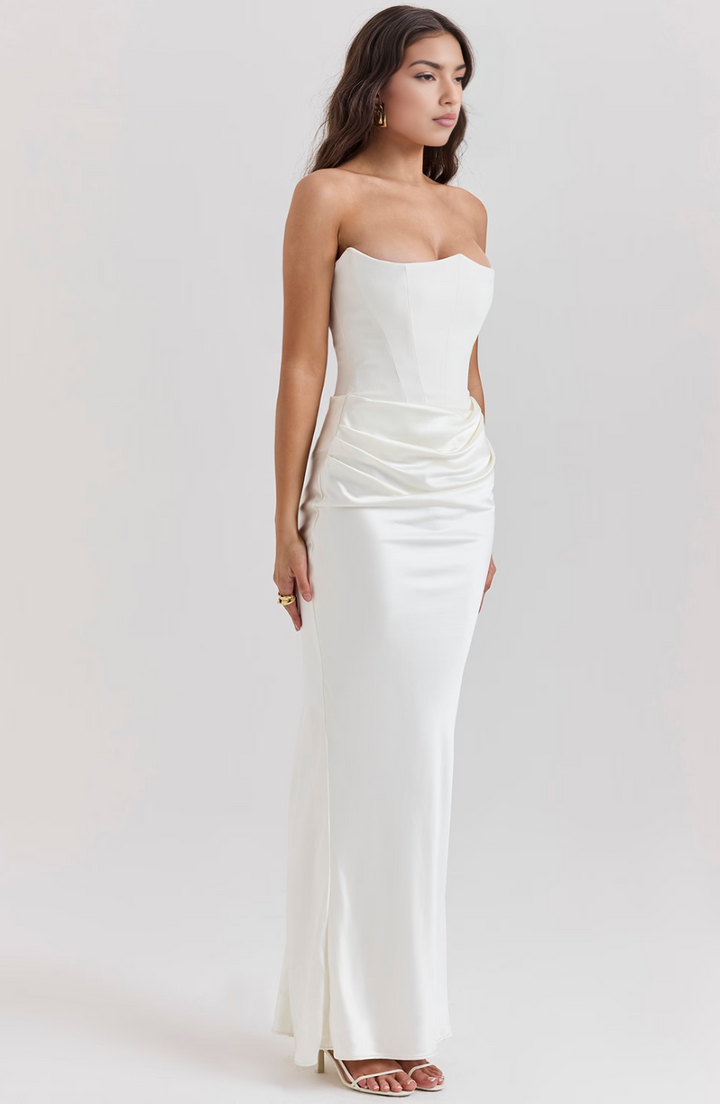 Eden | Robe en Satin Poli
