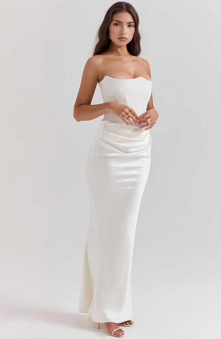Eden | Robe en Satin Poli