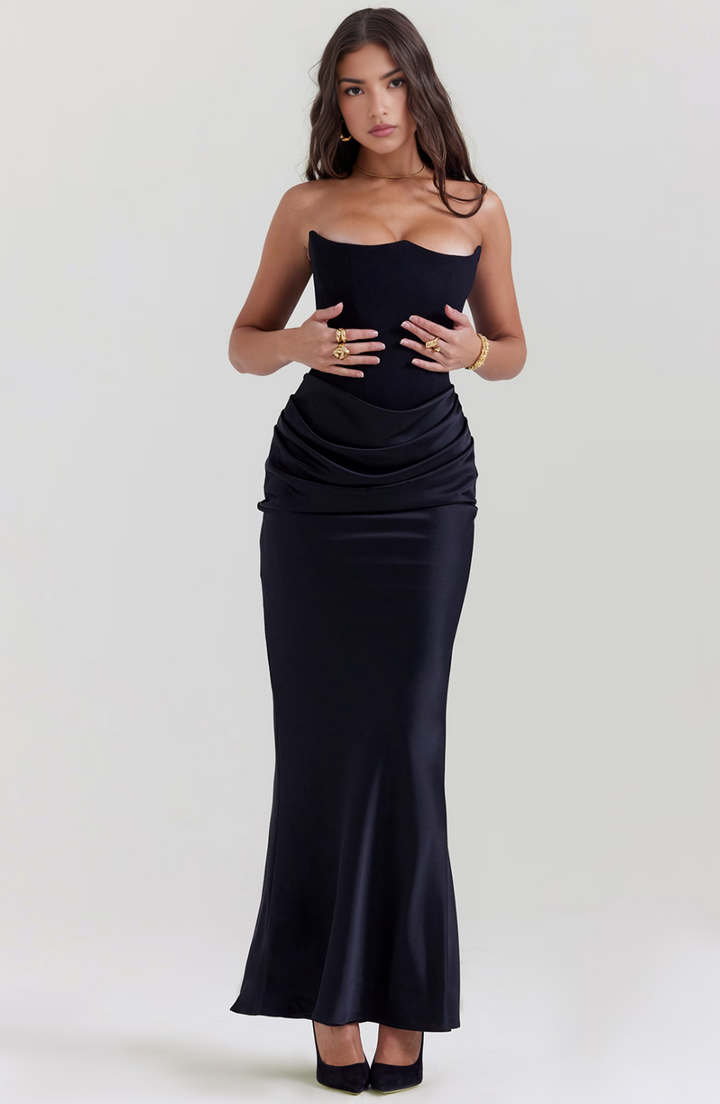 Eden | Robe en Satin Poli