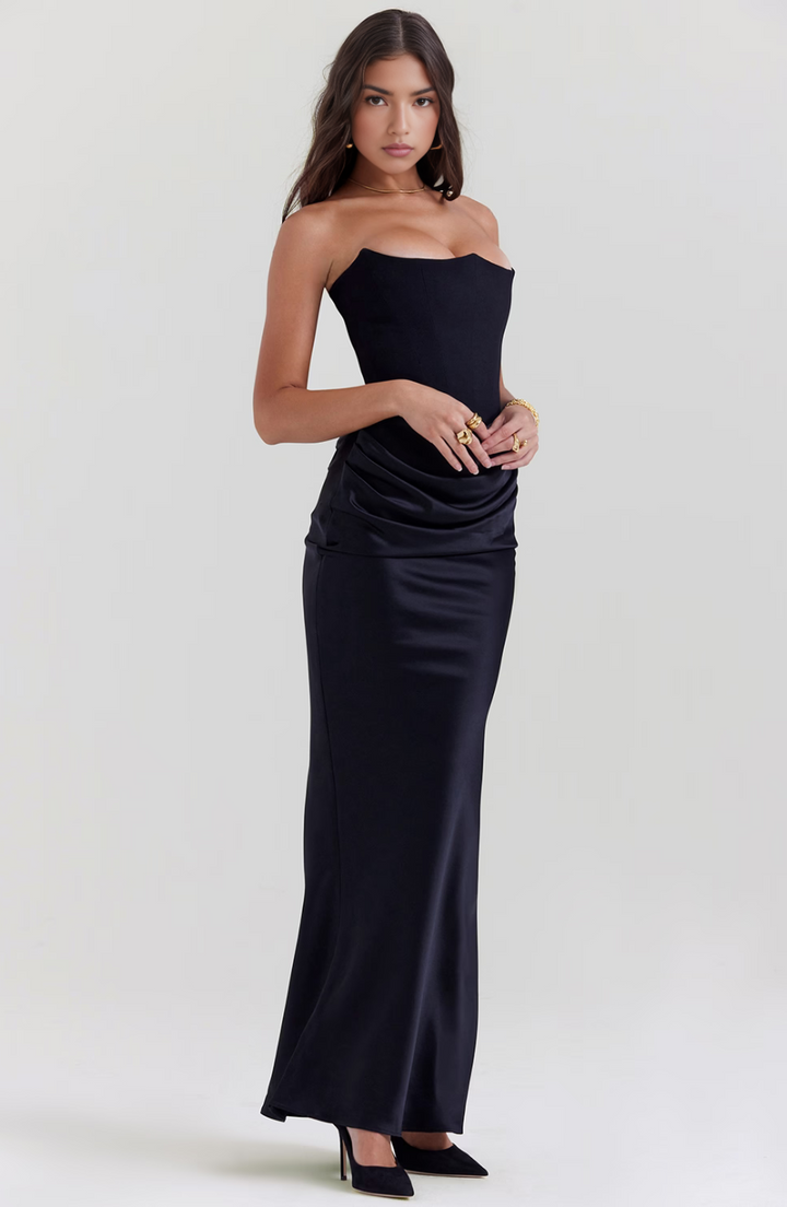 Eden | Robe en Satin Poli