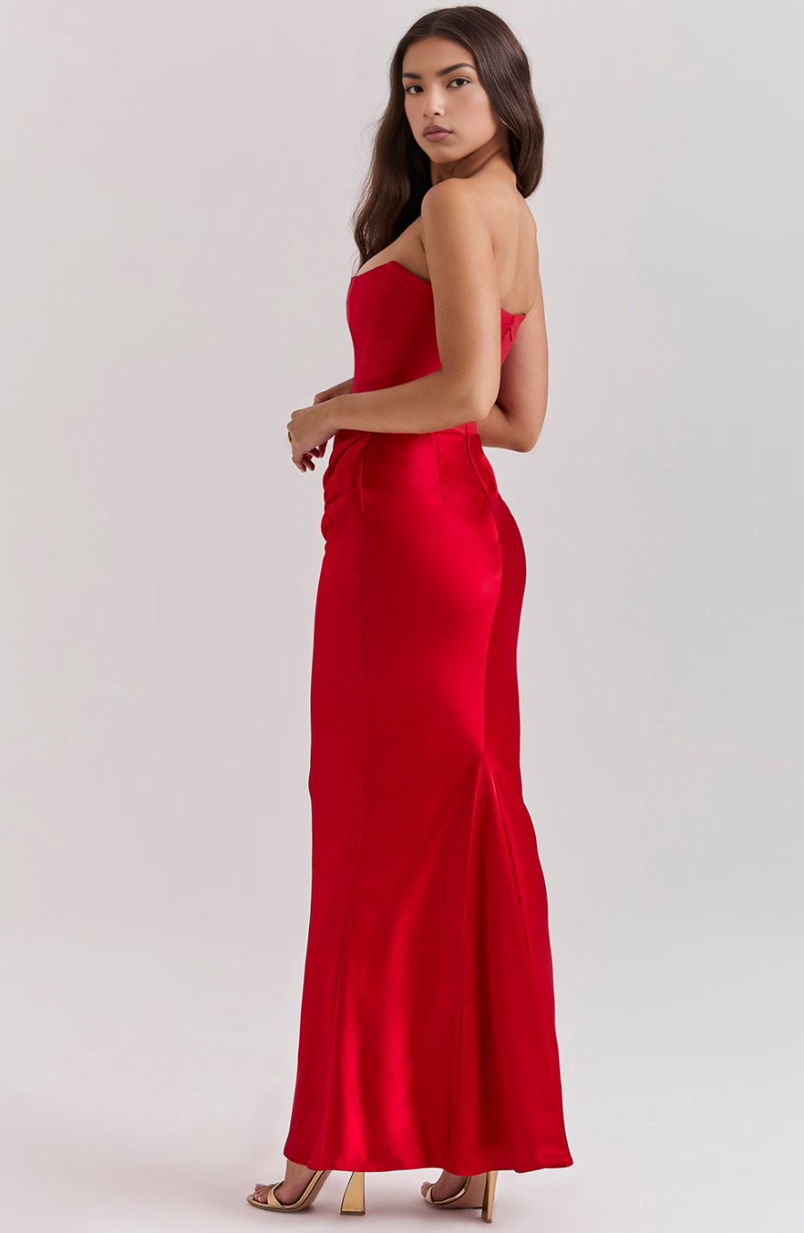 Eden | Robe en Satin Poli