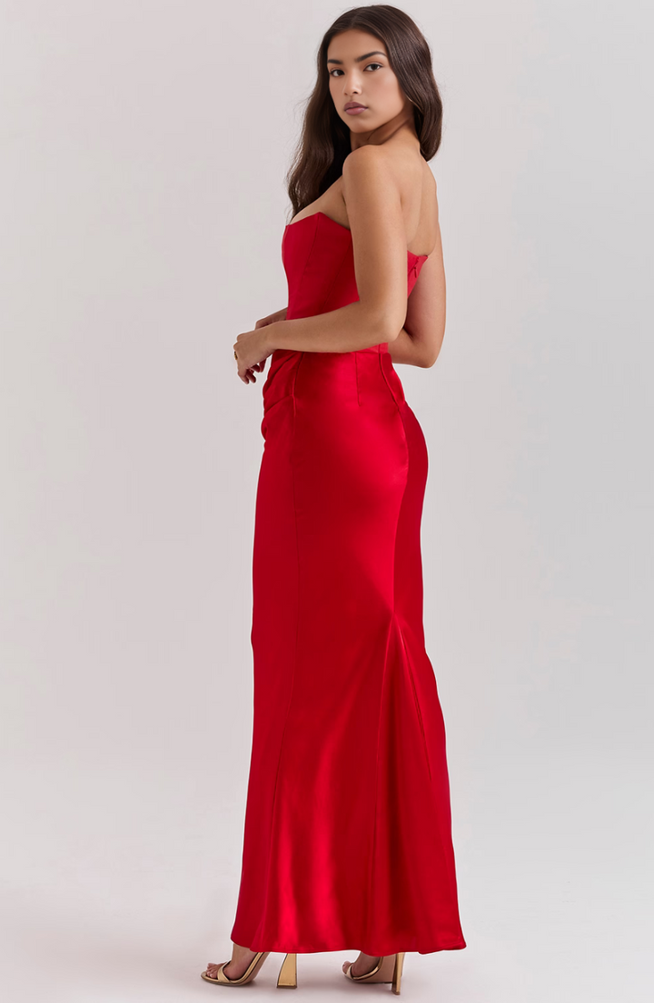 Eden | Robe en Satin Poli