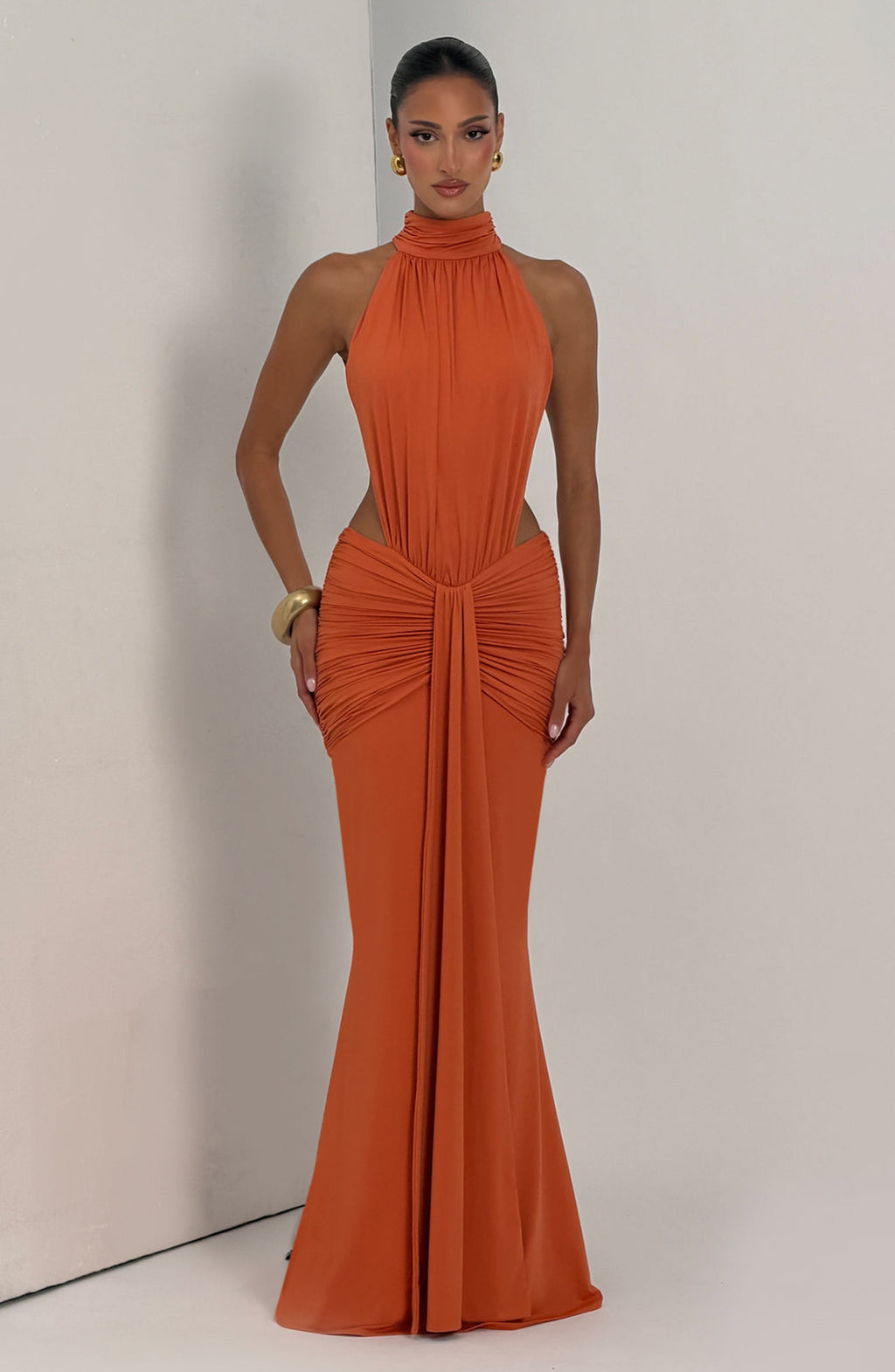 Thekla Maxi Dress - Burnt Orange