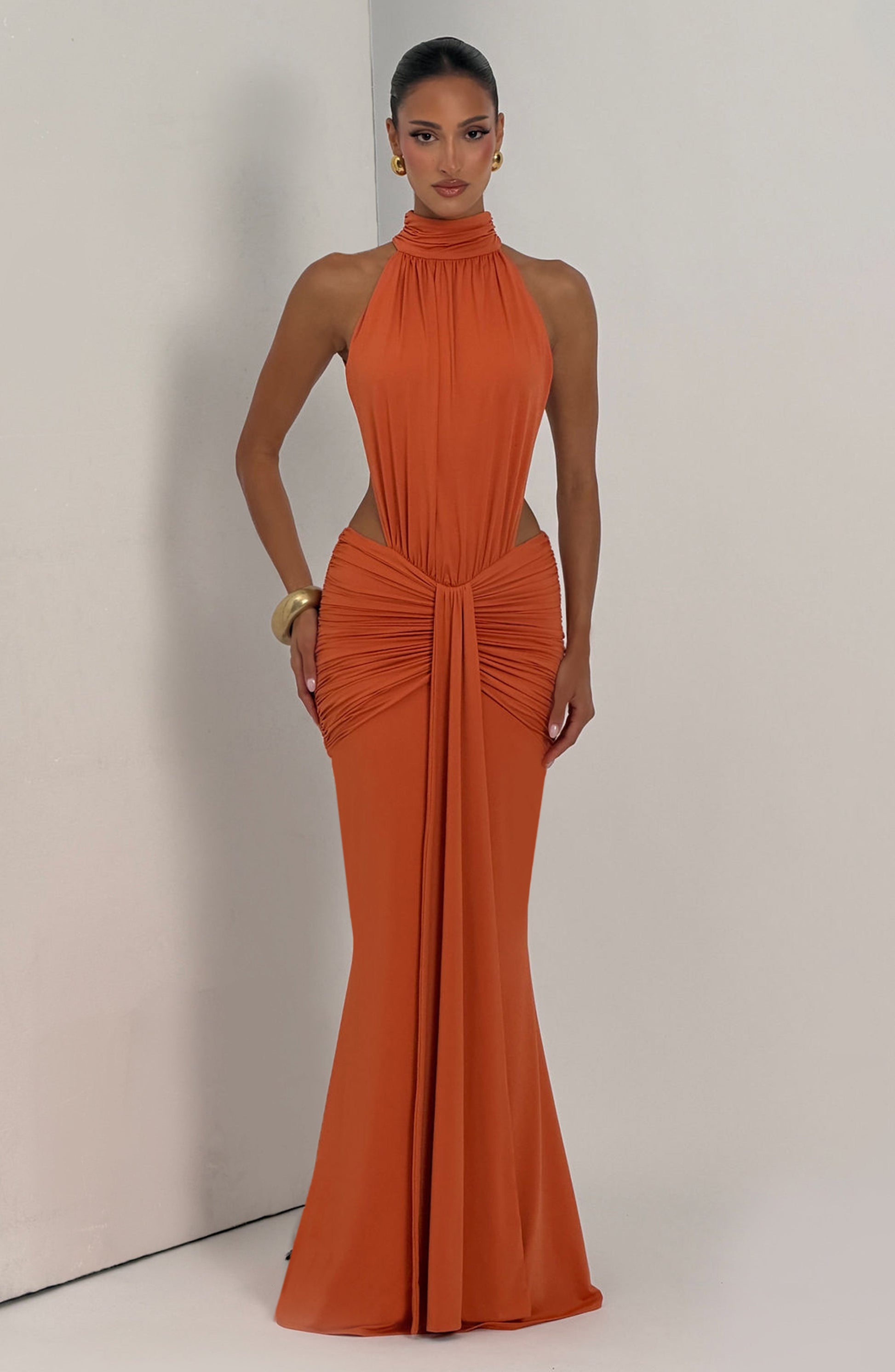 Thekla Maxi Dress - Burnt Orange