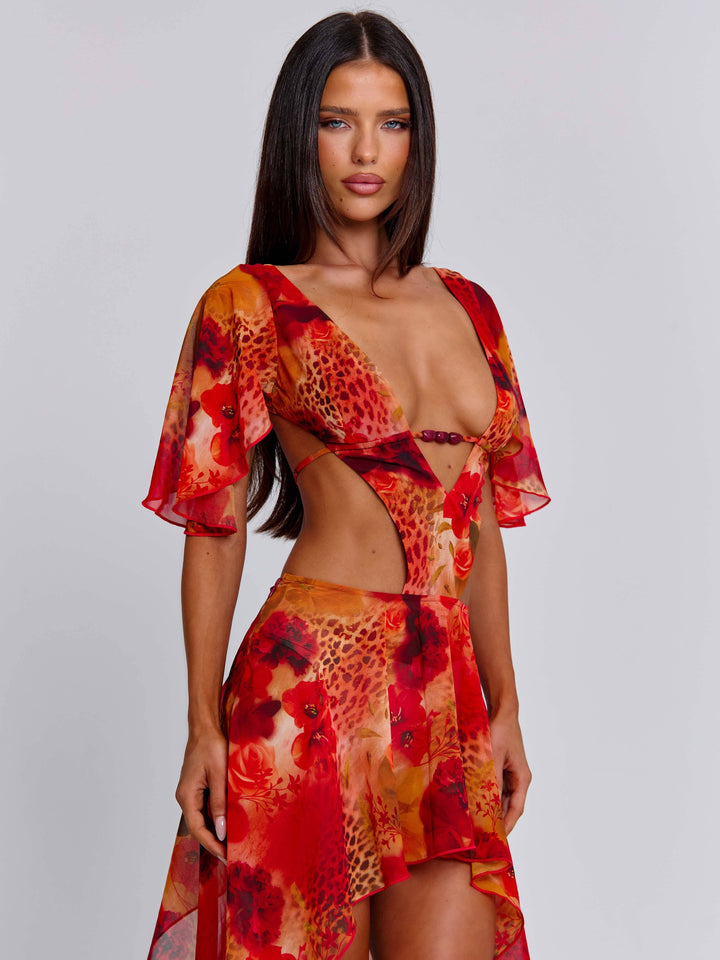 HARTLEY MINI DRESS ROSALIA