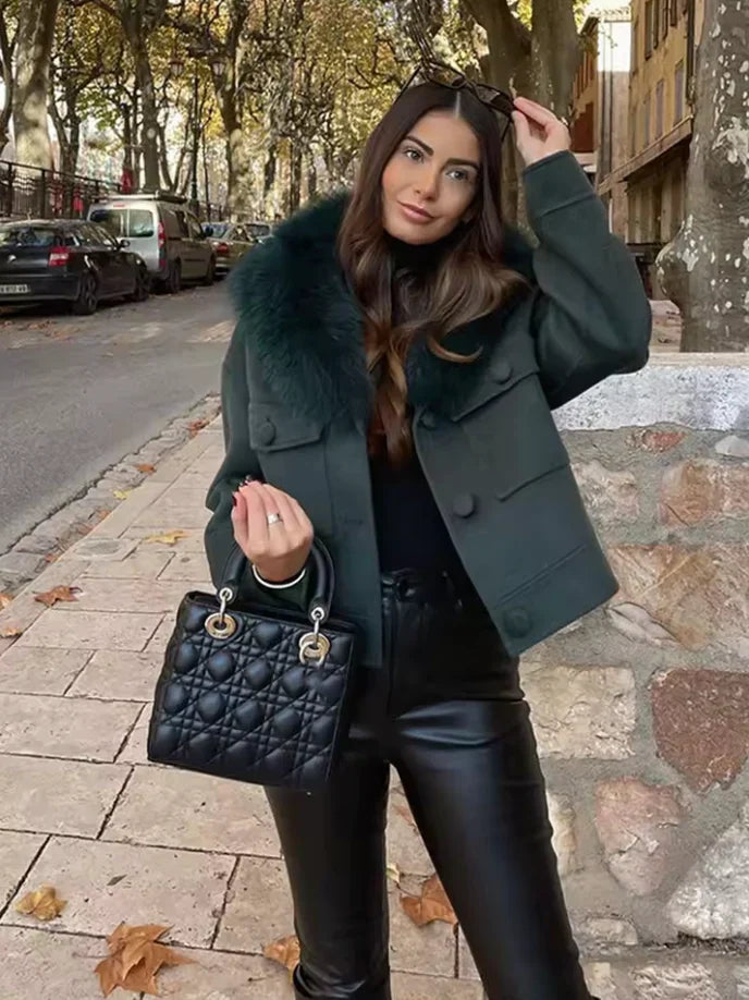 Audrey | Women's Faux Fur Jacket