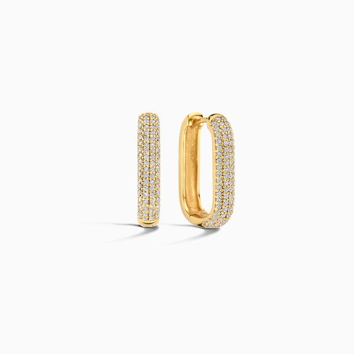 Jenavive | Sparkling Gold Hoops