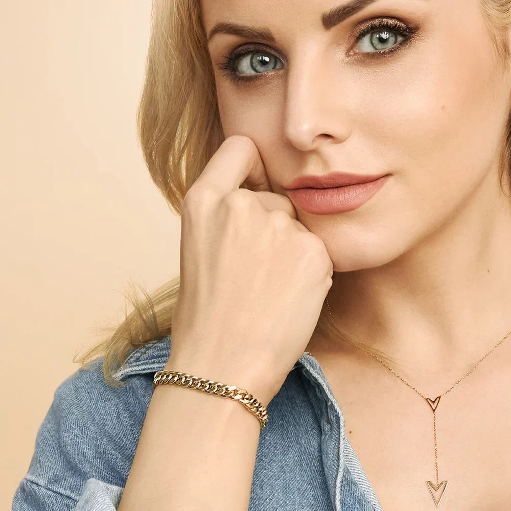 Vevetta | Minimalist Curb Link Bracelet