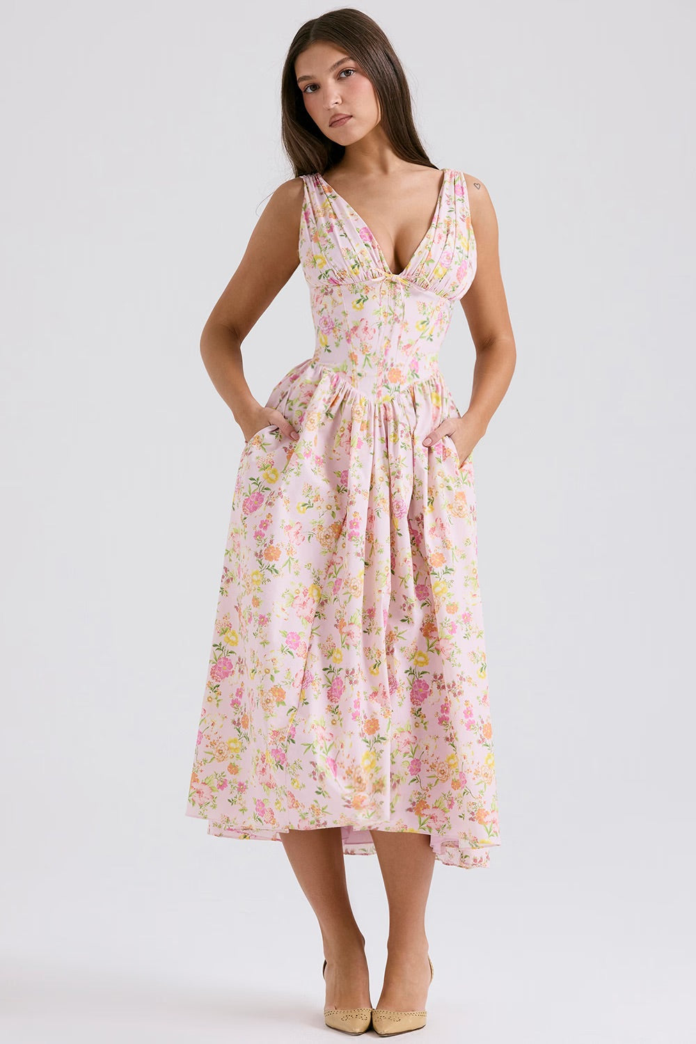Rosie | Timeless Floral Midi
