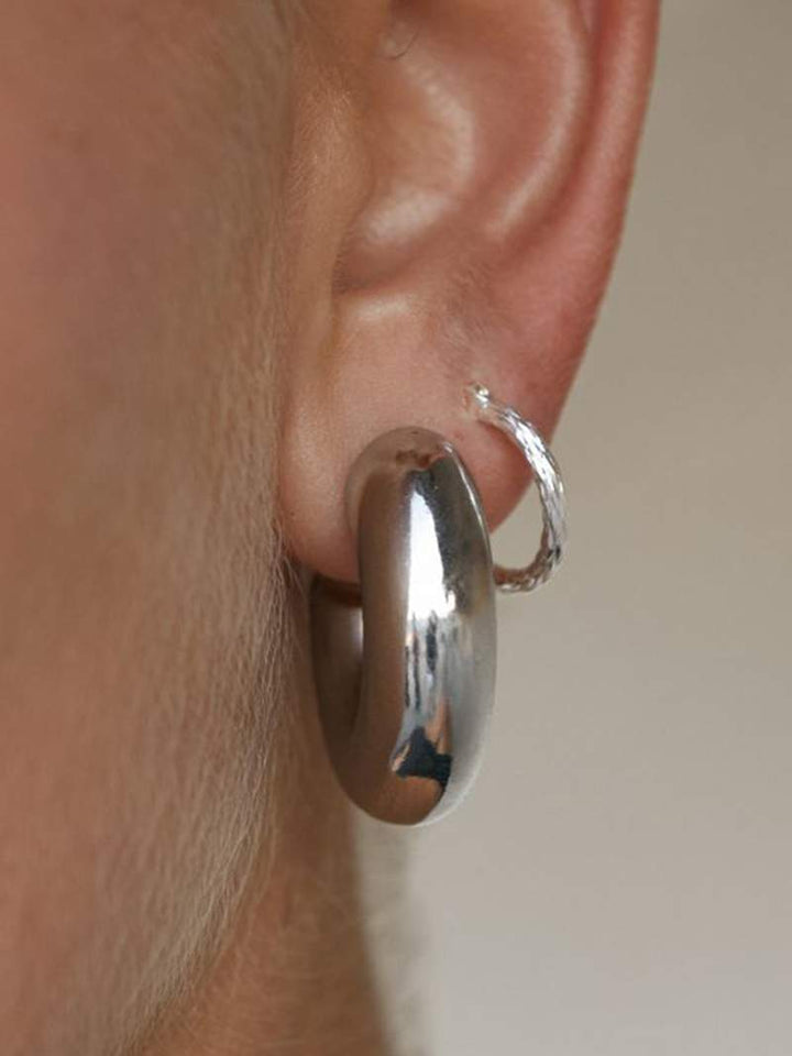 Belphoebe | Chunky C-Hoop Earrings