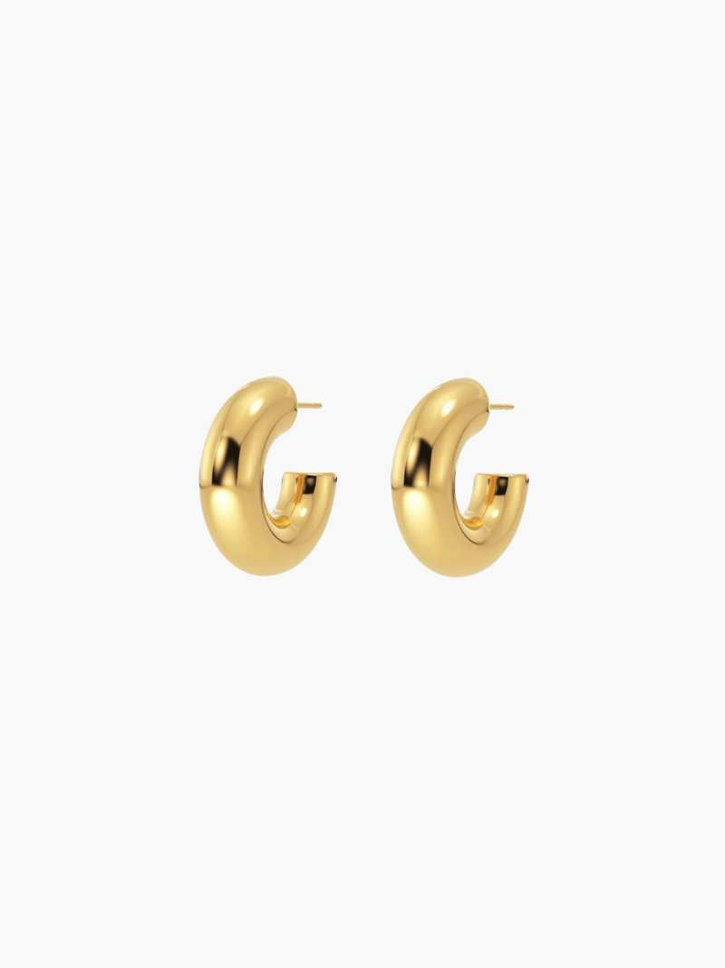 Belphoebe | Chunky C-Hoop Earrings