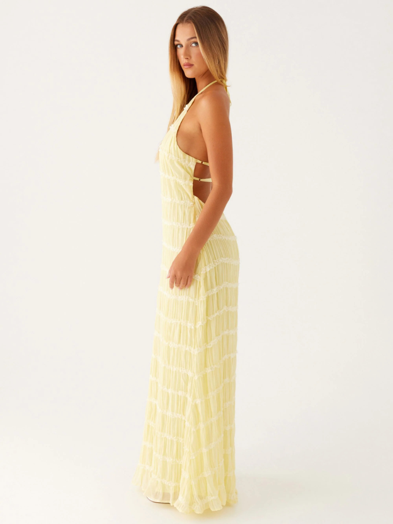 Tansy | Robe à Texture Sculptée