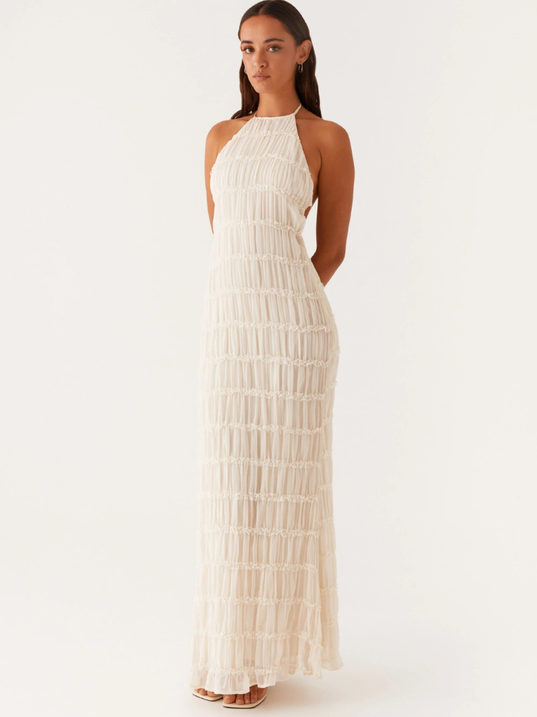 Tansy | Robe à Texture Sculptée