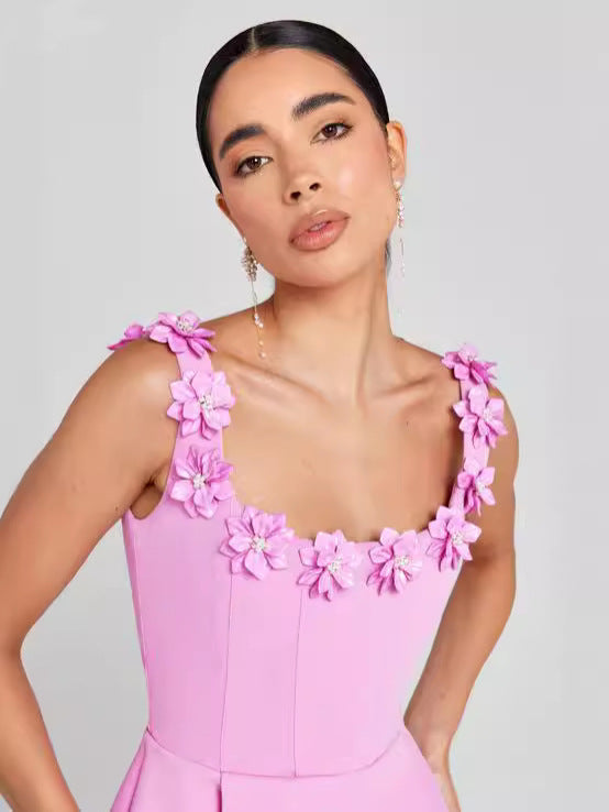 Wynora | Off-Shoulder Floral Mini Dress