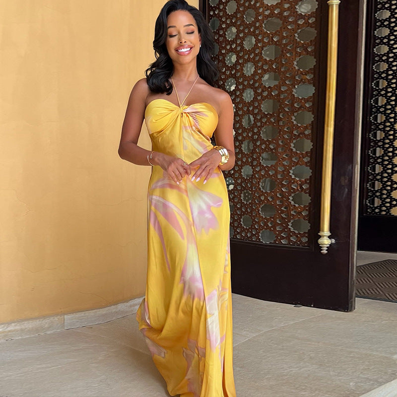 Aisla | Radiant Satin Gown