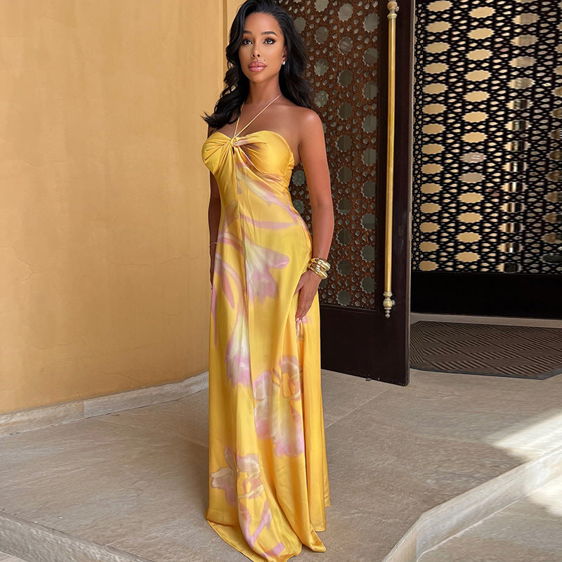 Aisla | Radiant Satin Gown