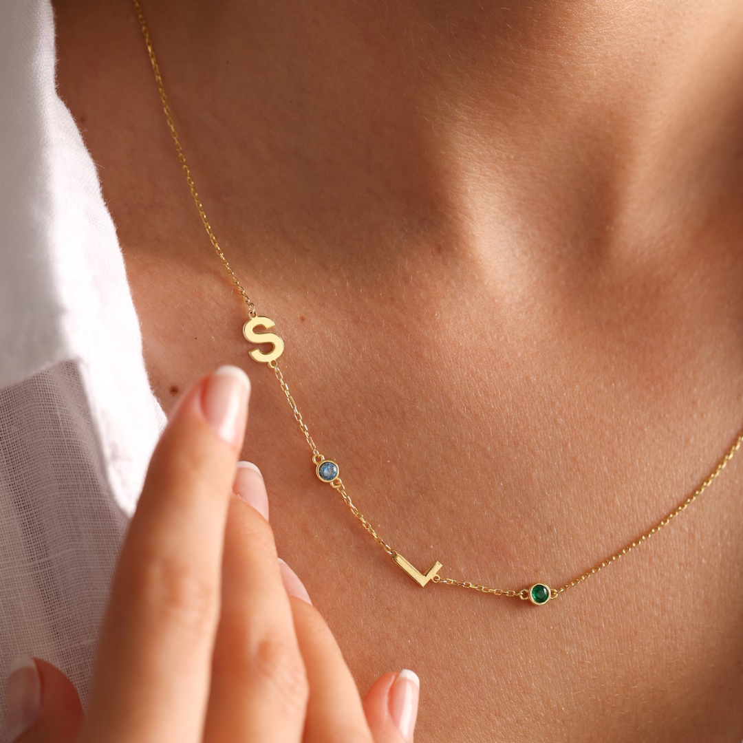 BIRTHSTONES  - NECKLACE