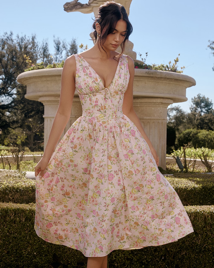 Rosie | Midi Floral Intemporel