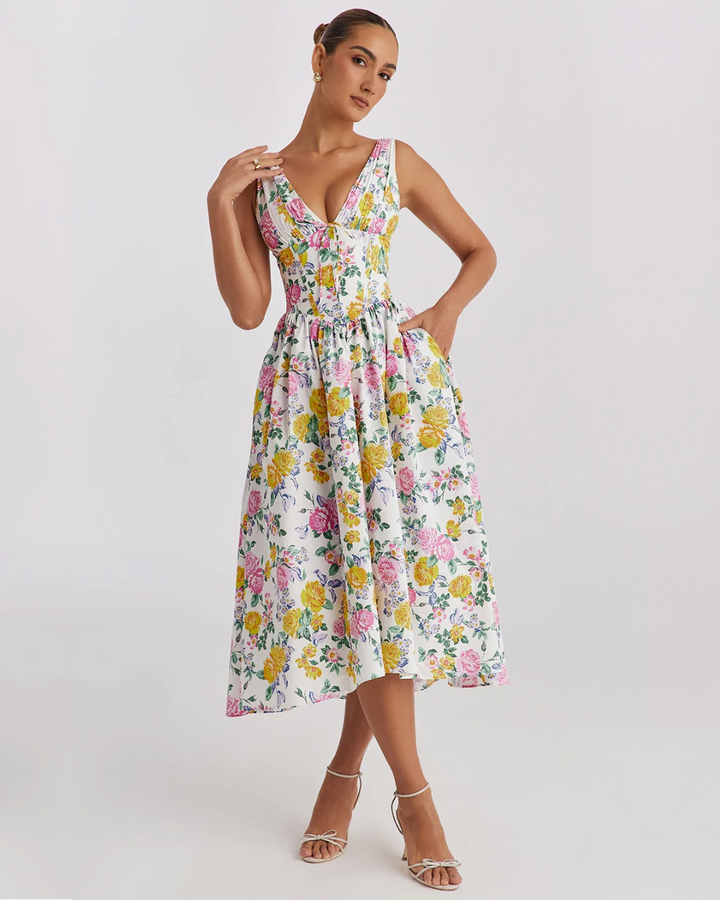 Winry | Midi Floral Frais
