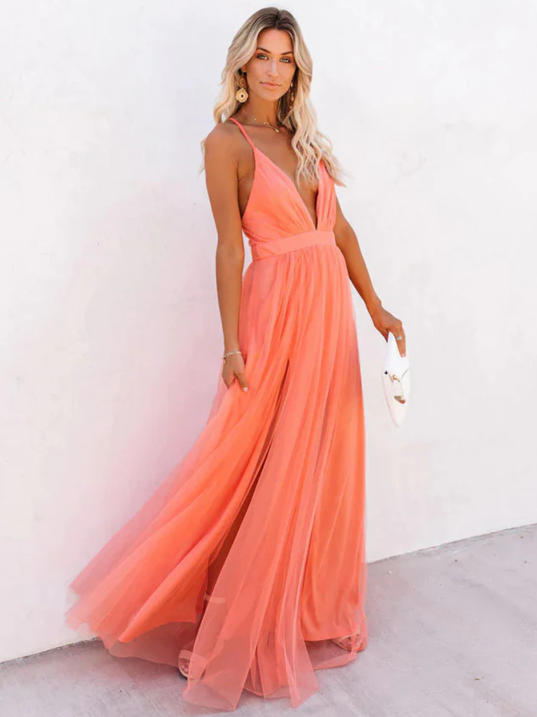 Vesper | Robe en Tulle Rayonnante