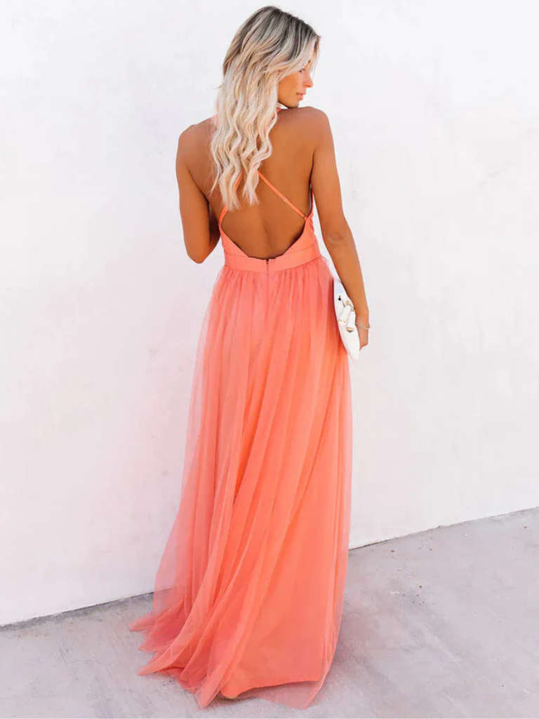 Vesper | Robe en Tulle Rayonnante