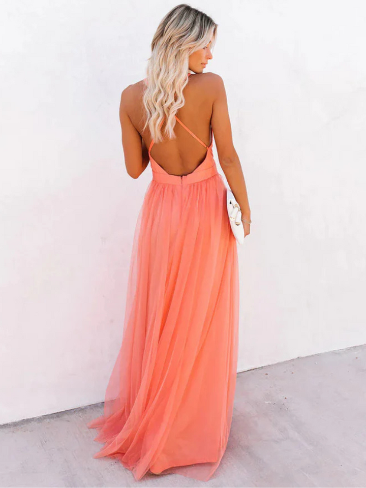 Vesper | Robe en Tulle Rayonnante