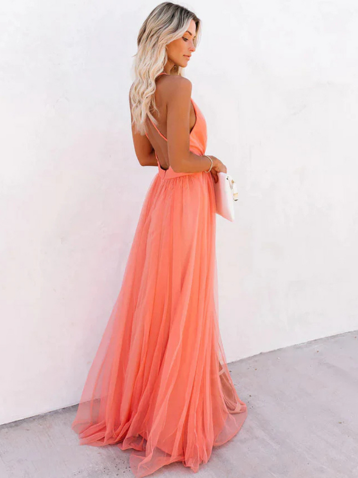 Vesper | Robe en Tulle Rayonnante