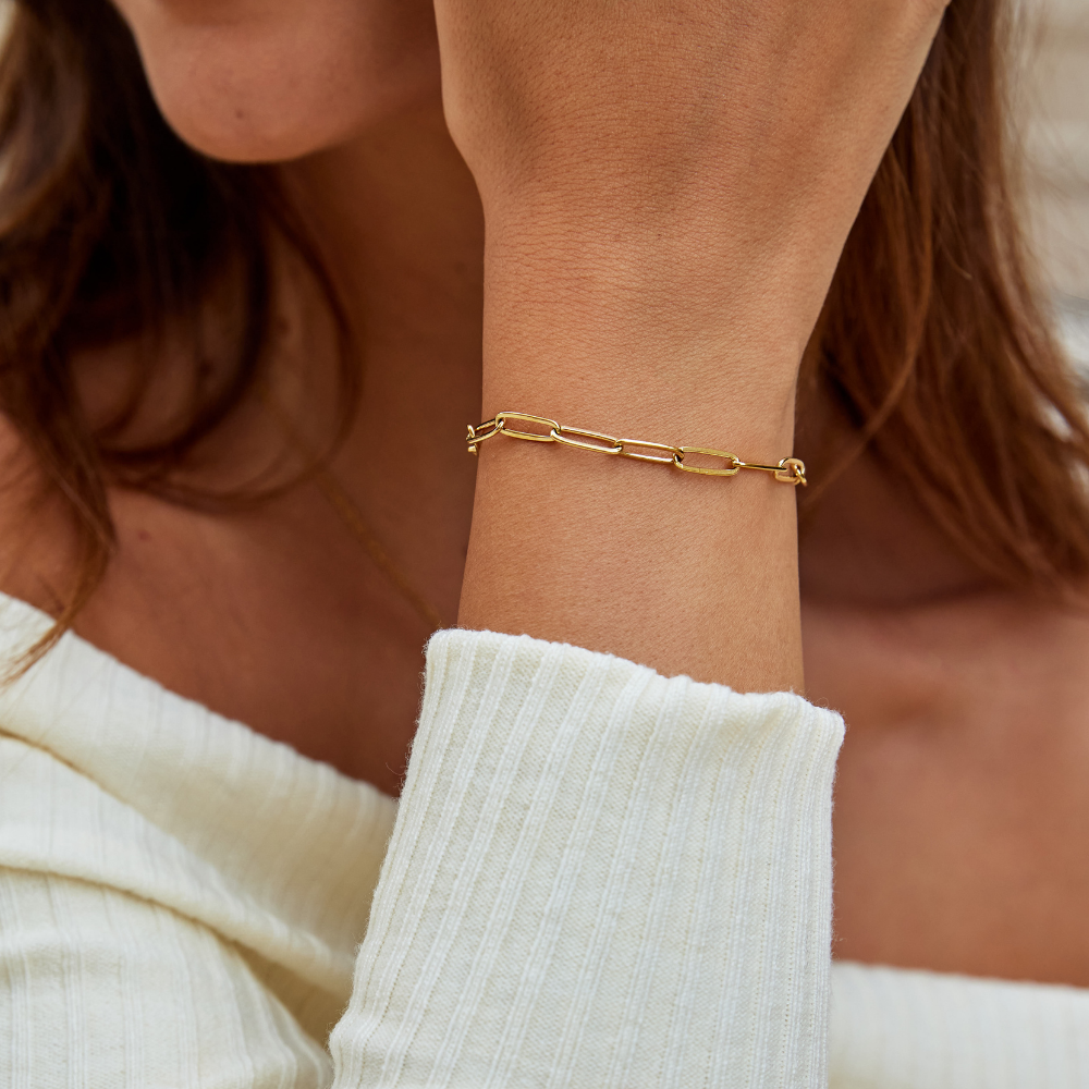 Carita | Sleek Link Chain Bracelet