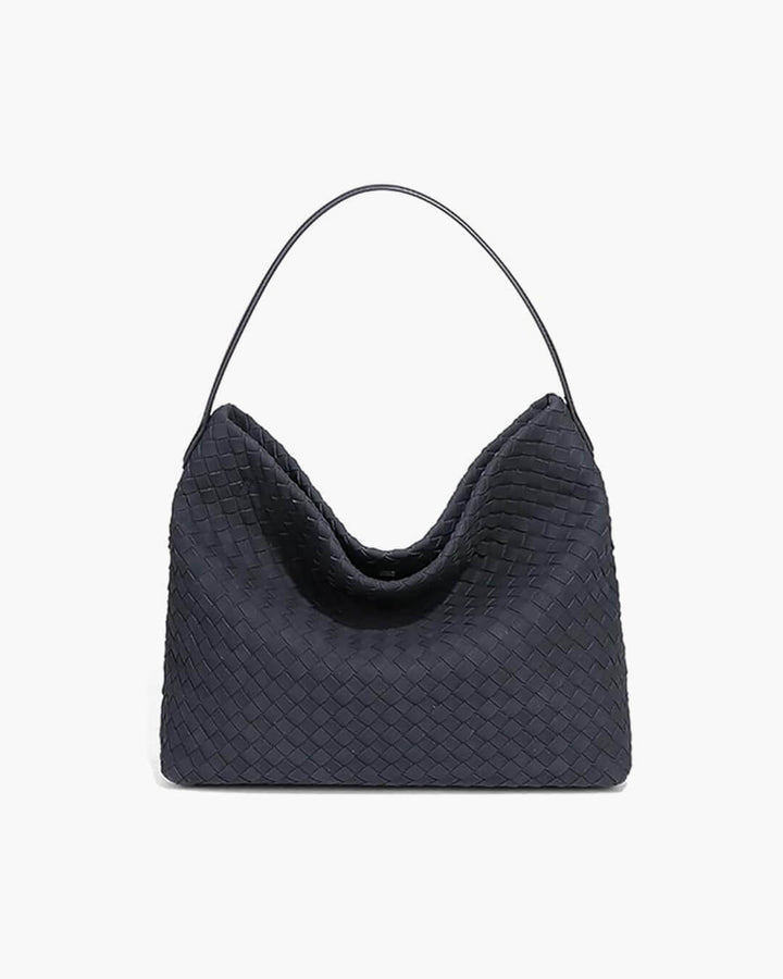 Dove | Woven Suede Tote Bag