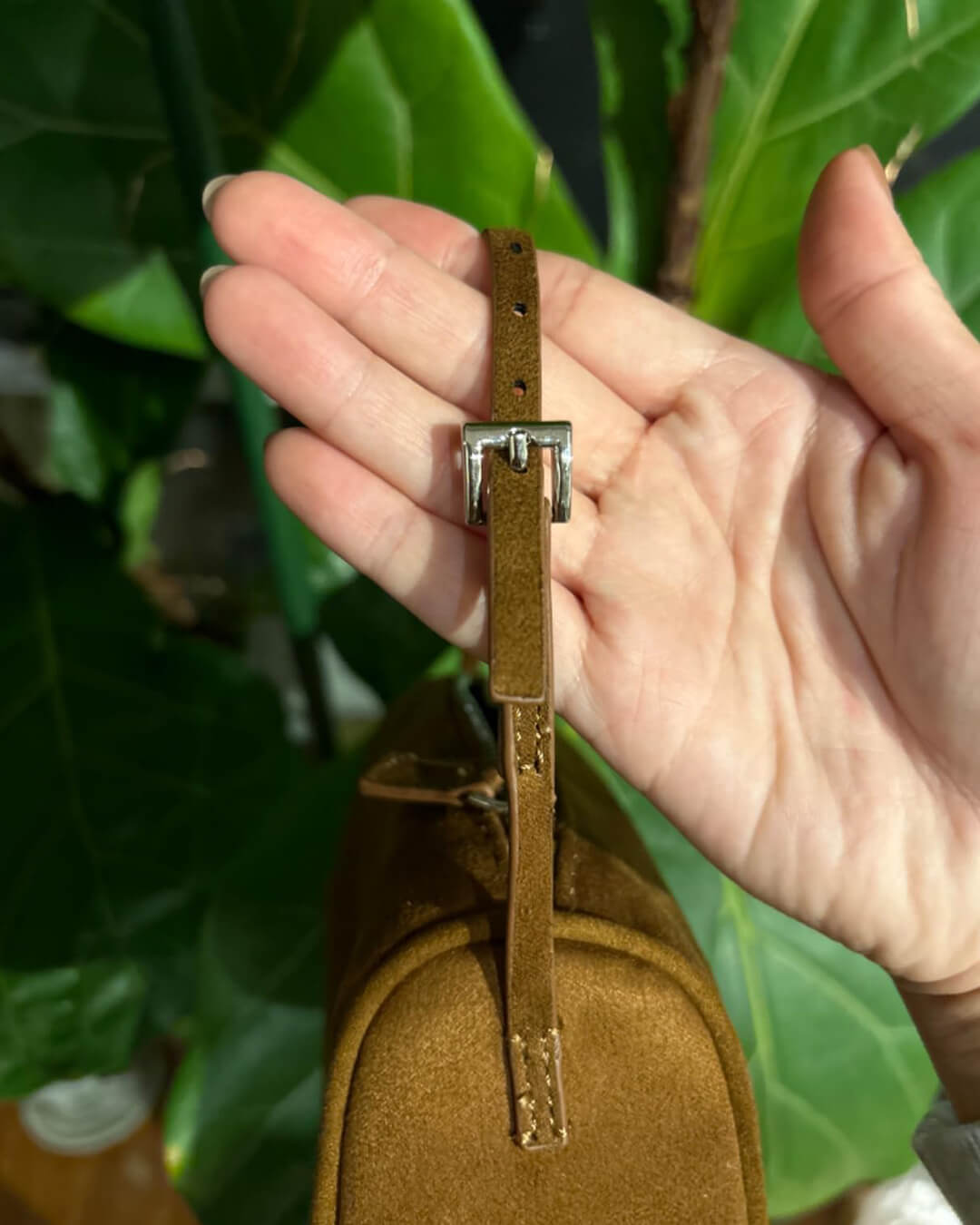 Marigold | Mini Suede Shoulder Bag