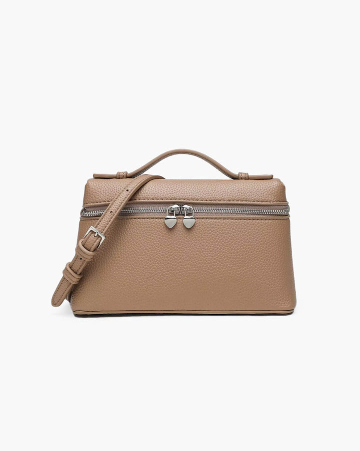 Desdemona | Pebbled Leather Box Bag