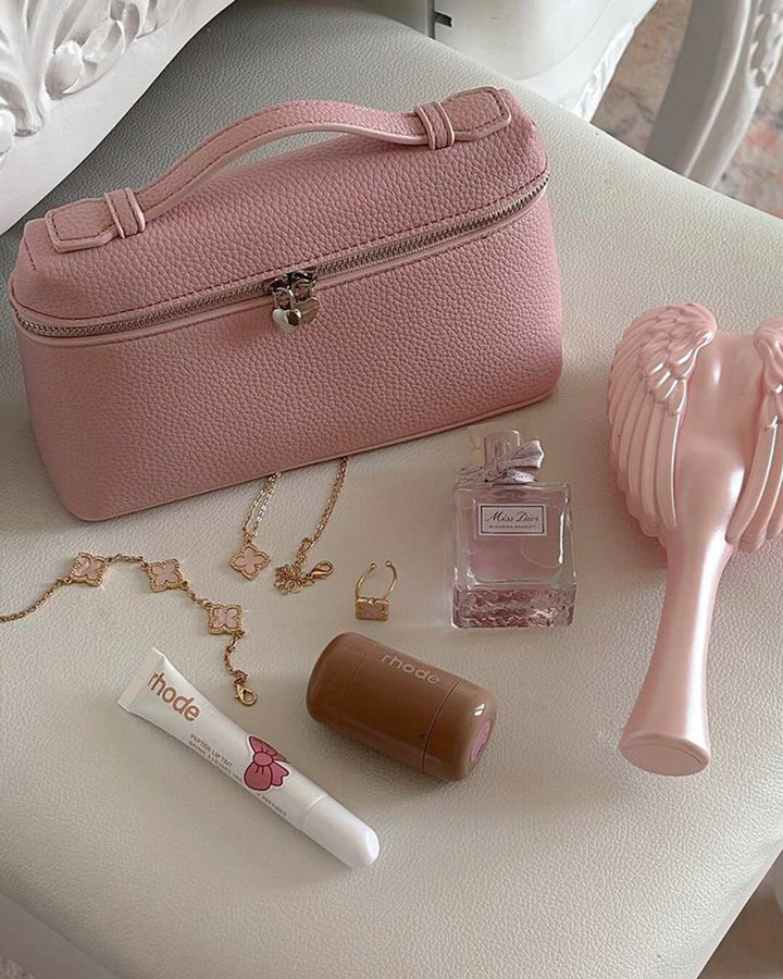 Desdemona | Pebbled Leather Box Bag