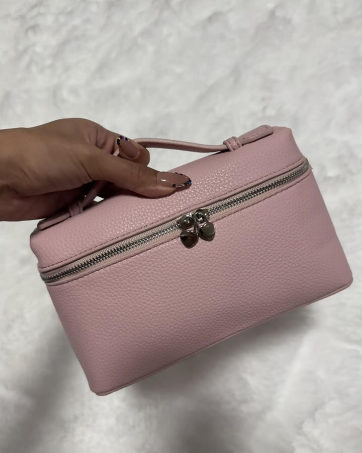 Desdemona | Pebbled Leather Box Bag