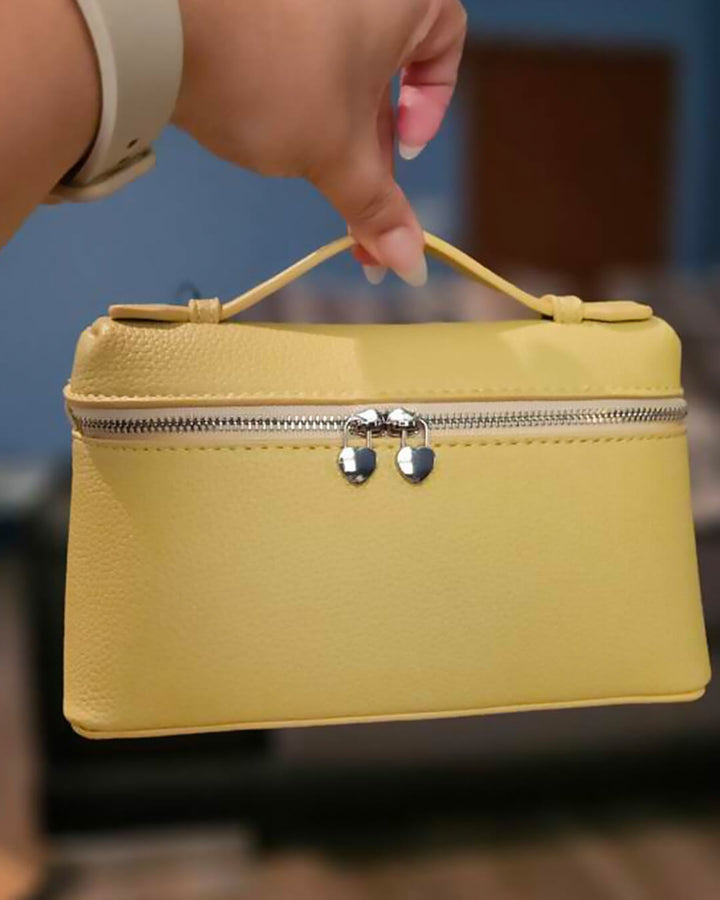 Desdemona | Pebbled Leather Box Bag