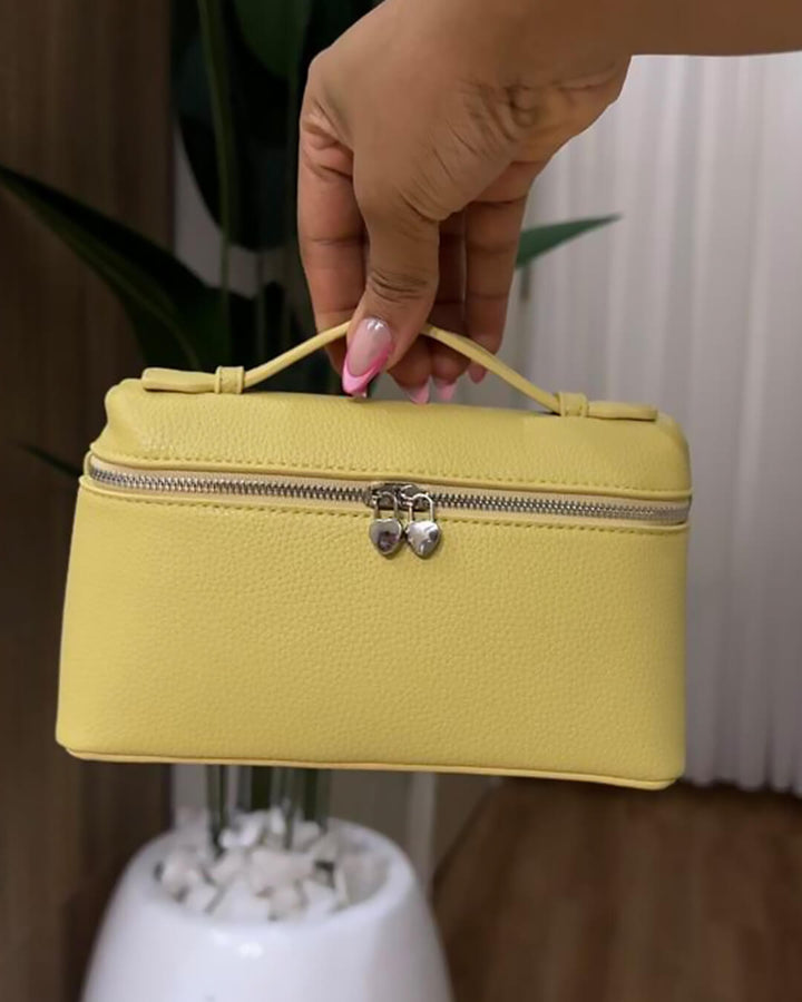 Desdemona | Pebbled Leather Box Bag