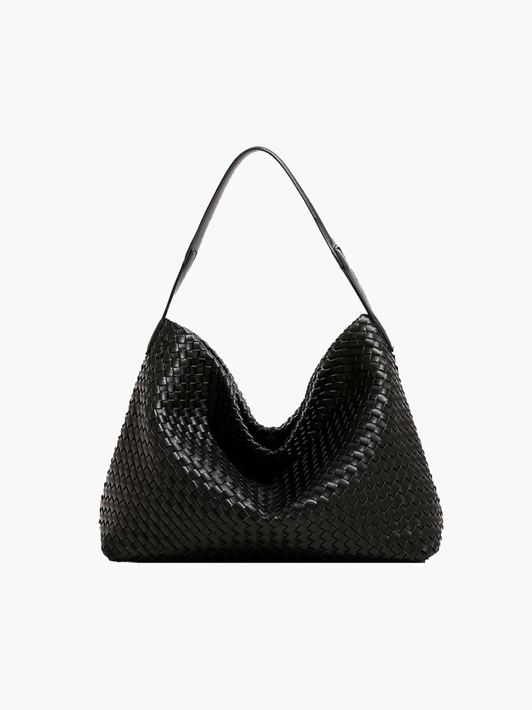 Elowen | Woven Leather Tote Bag