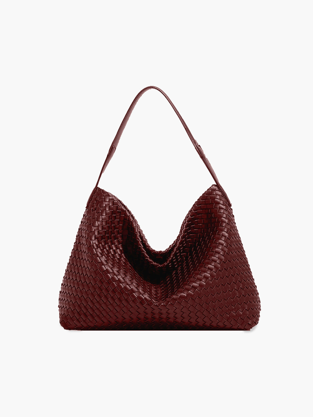 Elowen | Woven Leather Tote Bag