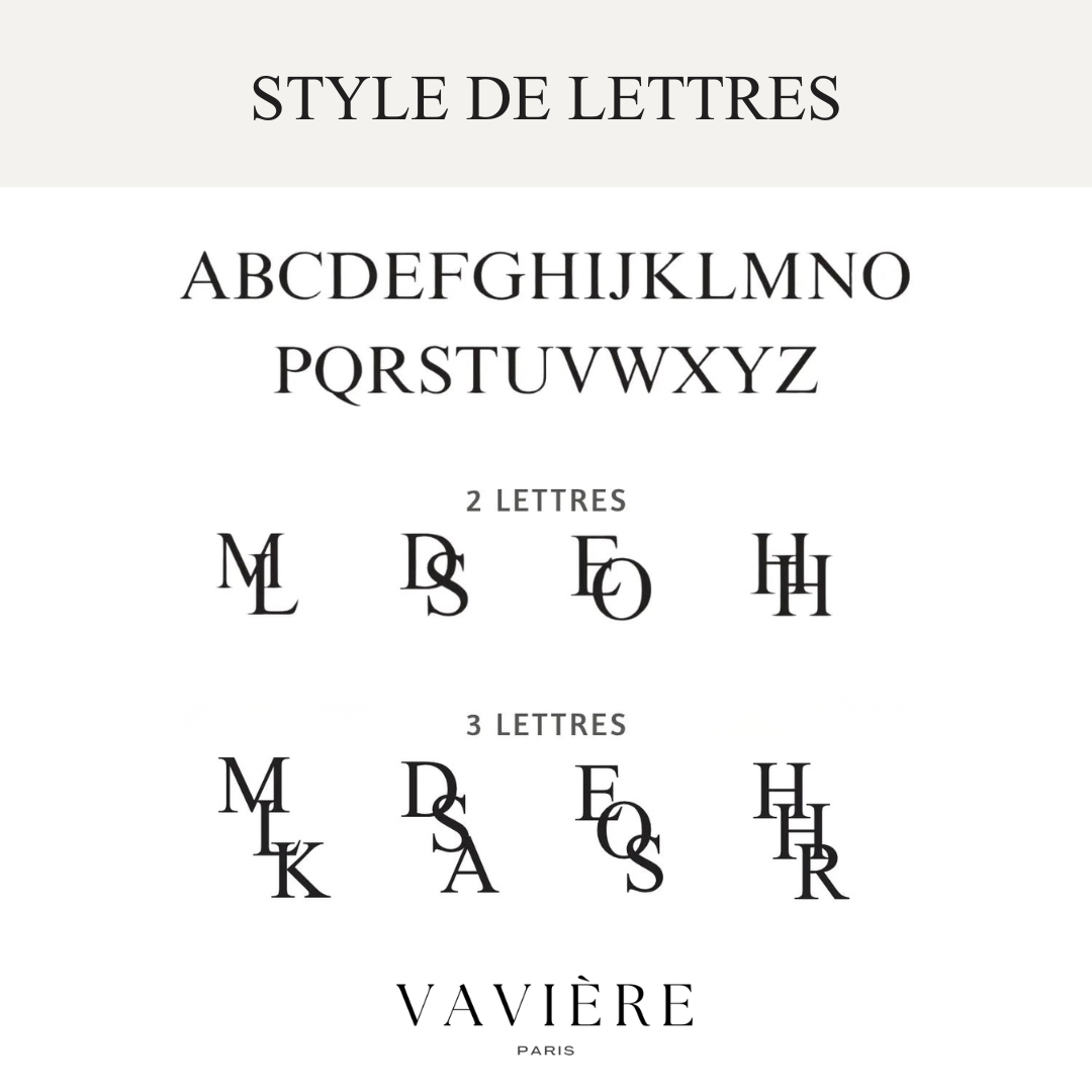 LINKED INITIALS  - NECKLACE