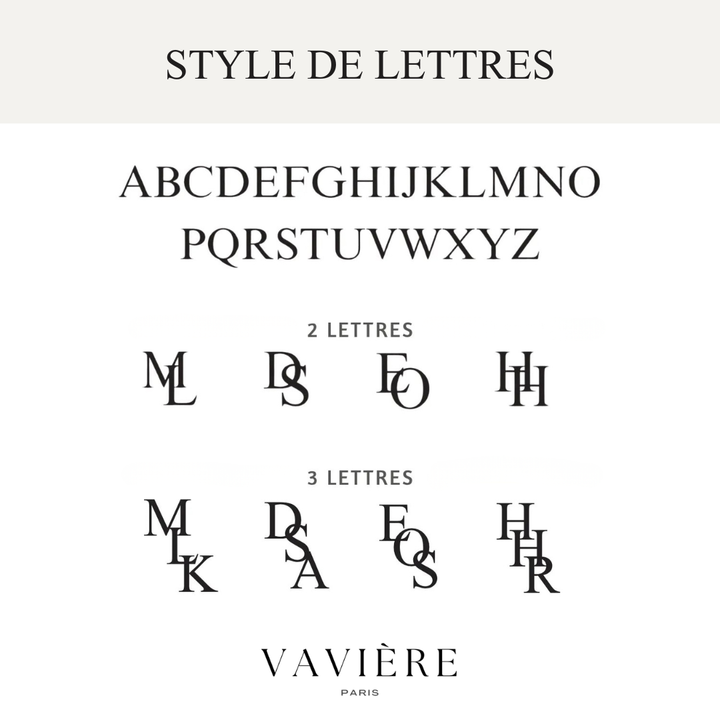 LINKED INITIALS  - NECKLACE