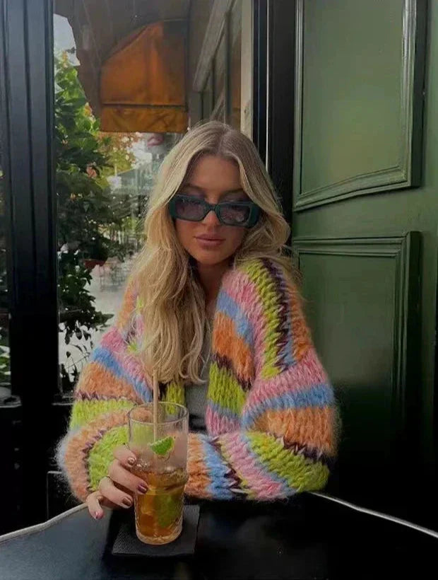 Livia | Playful Knitted Cardigan