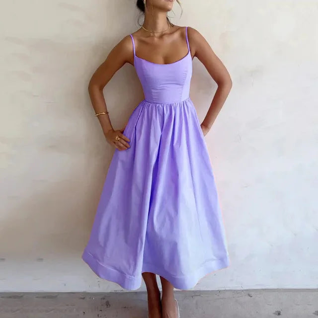 Ffion | Elegant Strap Dress