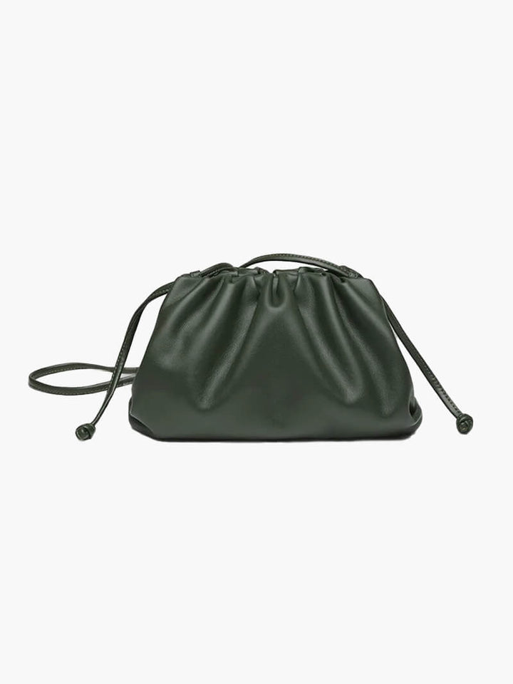Sibylla | Drawstring Leather Pouch Bag