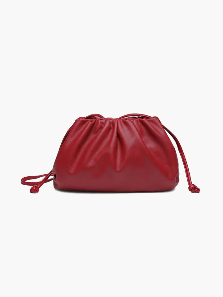 Sibylla | Drawstring Leather Pouch Bag