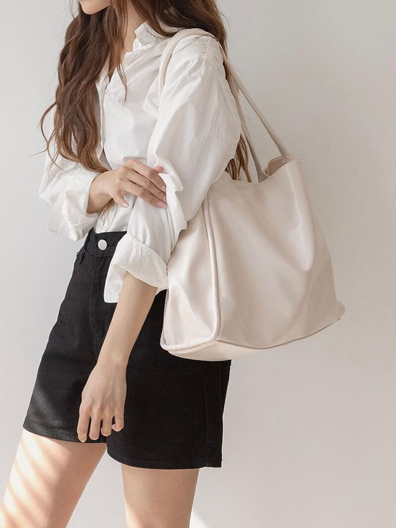 Briar | Faux Leather Tote Bag
