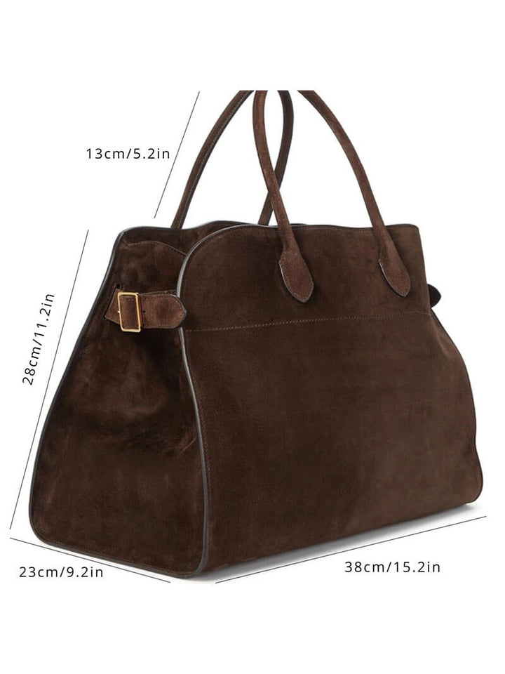 Honoria | Suede Tote Bag